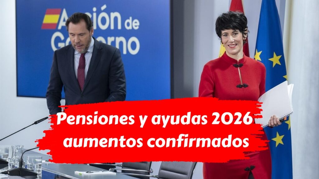 Pensiones y ayudas 2026 aumentos confirmados en contributivas, mínimas e ingreso mínimo